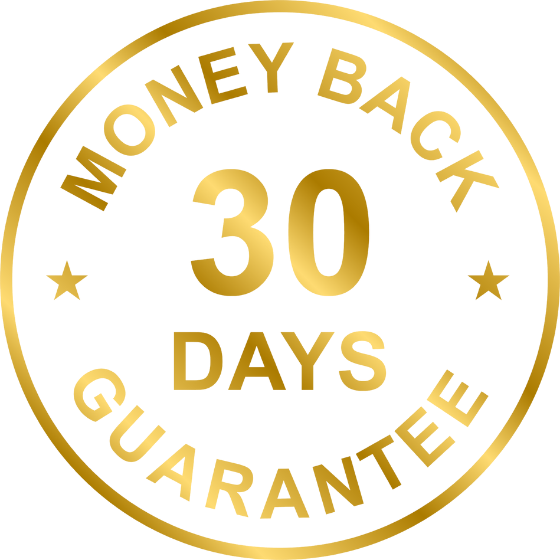 30 Days Money Back Guarantee